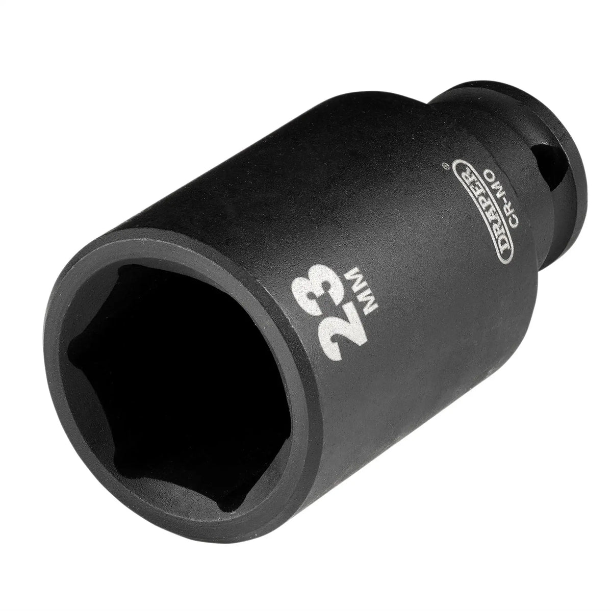 Draper HI-TORQ® Metric Deep Impact Socket 3/8" Sq. Dr. 23mm 20181  White Rose Tools