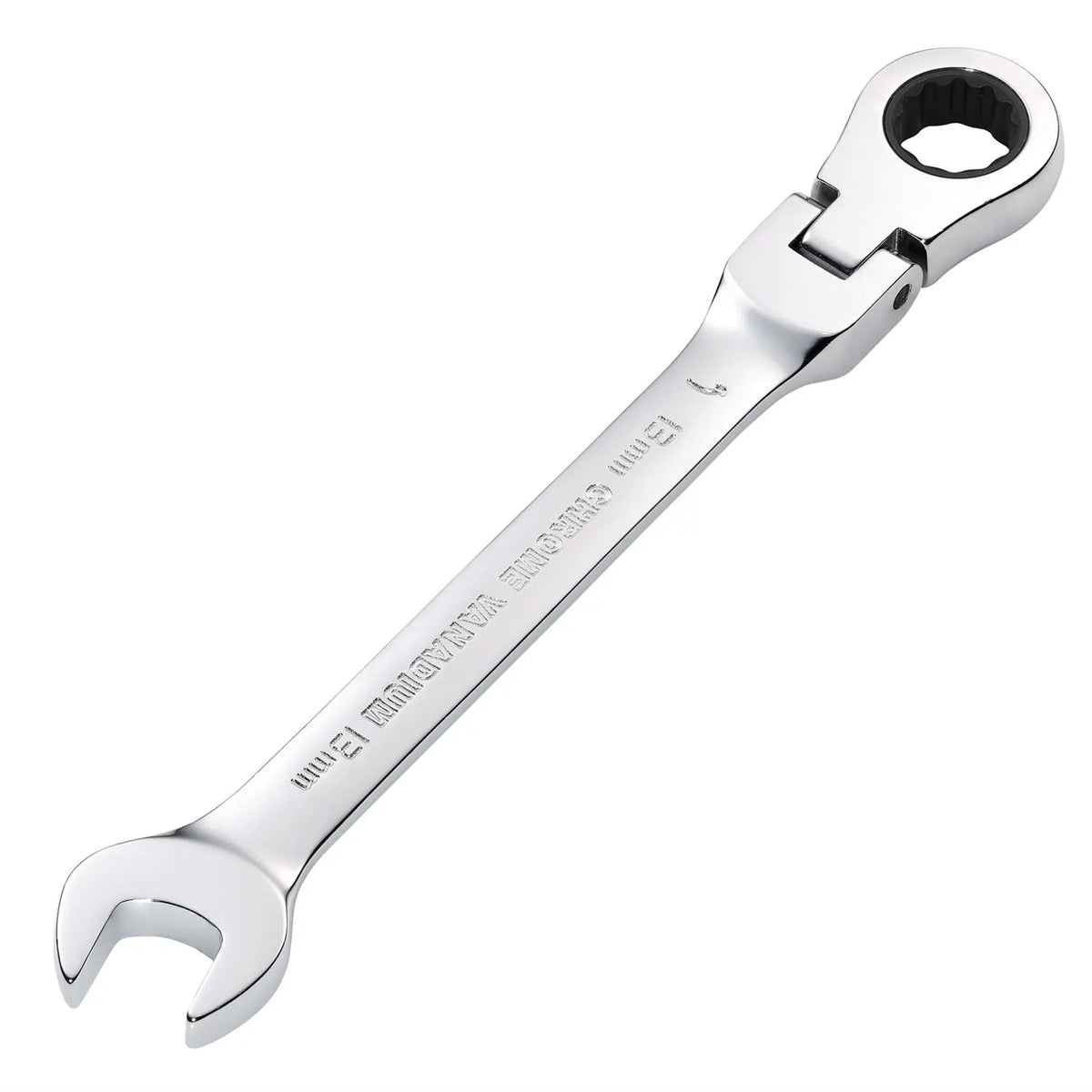 Draper HI-TORQ® Metric Flexible Head Ratcheting Combination Spanner 13mm 52014  White Rose Tools