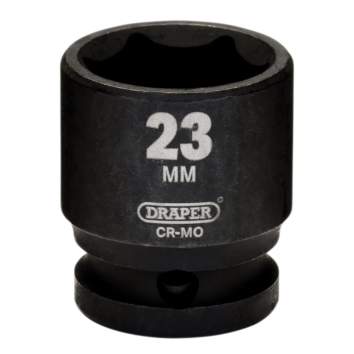 Draper HI-TORQ® Metric Impact Socket 1/2" Sq. Dr. 23mm 20185  White Rose Tools