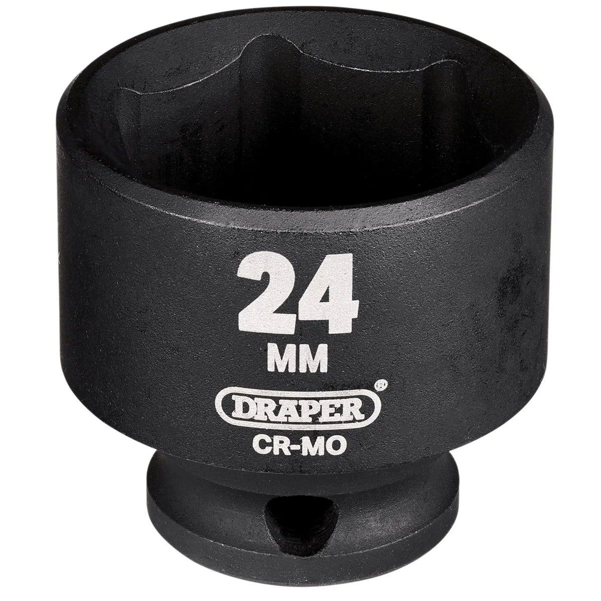Draper HI-TORQ® Metric Impact Socket 3/8" Sq. Dr. 24mm 20175  White Rose Tools