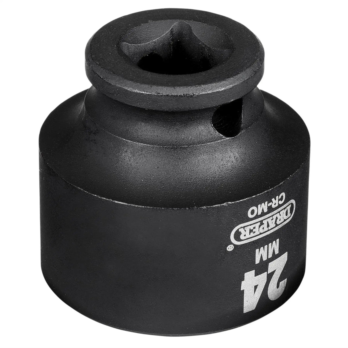 Draper HI-TORQ® Metric Impact Socket 3/8" Sq. Dr. 24mm 20175  White Rose Tools