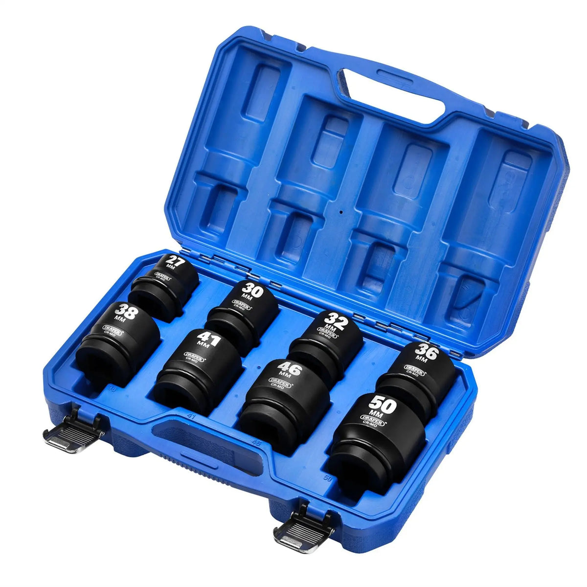Draper HI-TORQ® Metric Impact Socket Set 1" Sq. Dr. (8 Piece) 20209  White Rose Tools