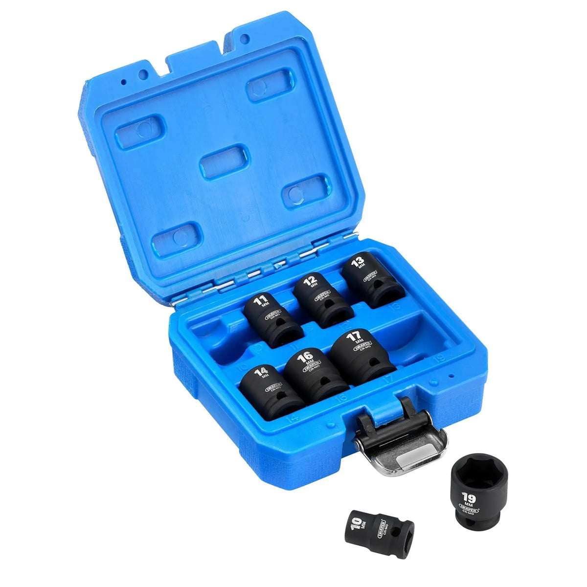Draper HI-TORQ® Metric Impact Socket Set 3/8" Sq. Dr. (8 Piece) 20203  White Rose Tools