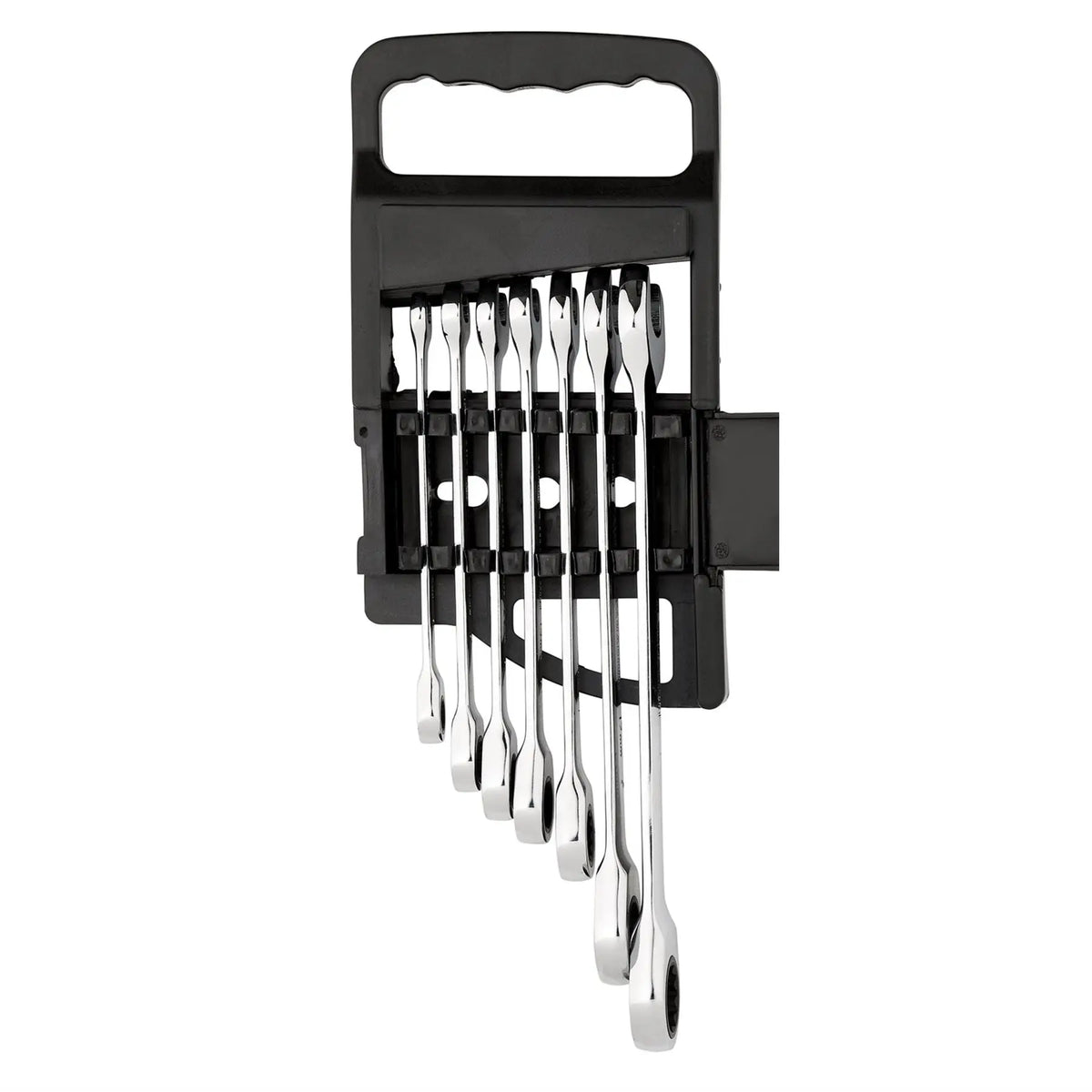 Draper HI-TORQ® Metric Ratcheting Combination Spanner Set (7 Piece) 25397  White Rose Tools