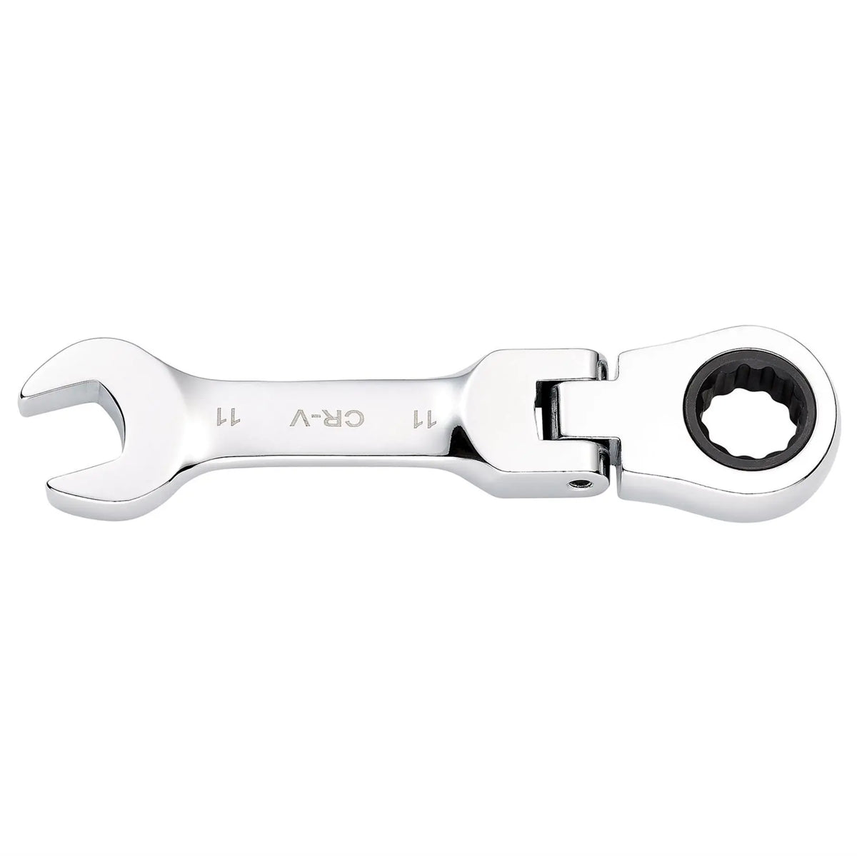 Draper HI-TORQ® Metric Stubby Flexible Head Ratchet Combination Spanner 11mm 27966  White Rose Tools