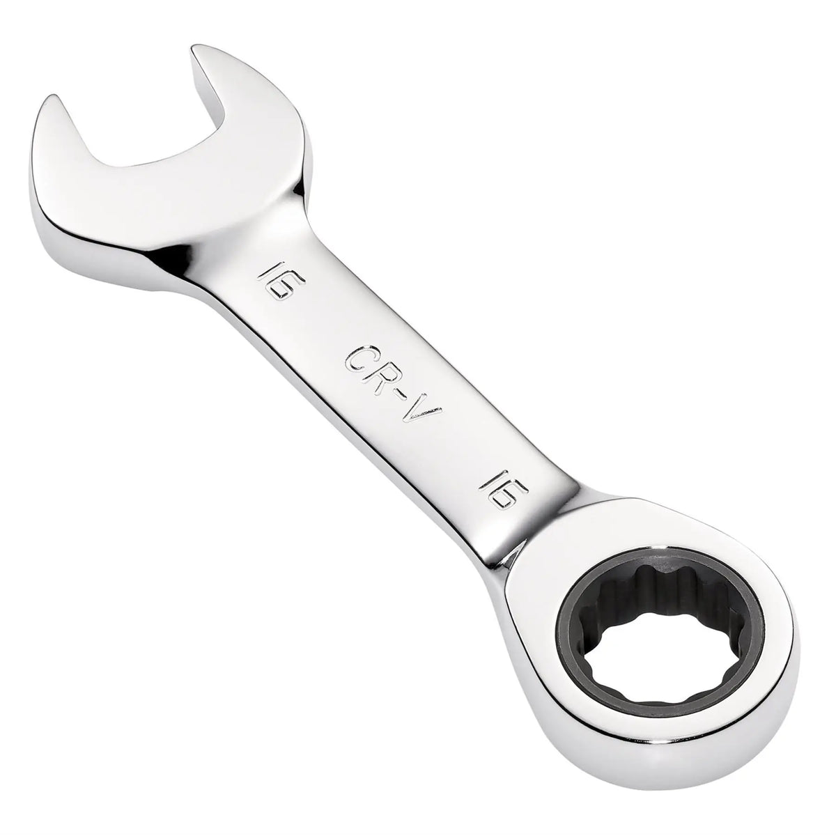 Draper HI-TORQ® Metric Stubby Ratchet Combination Spanner 16mm 27911  White Rose Tools
