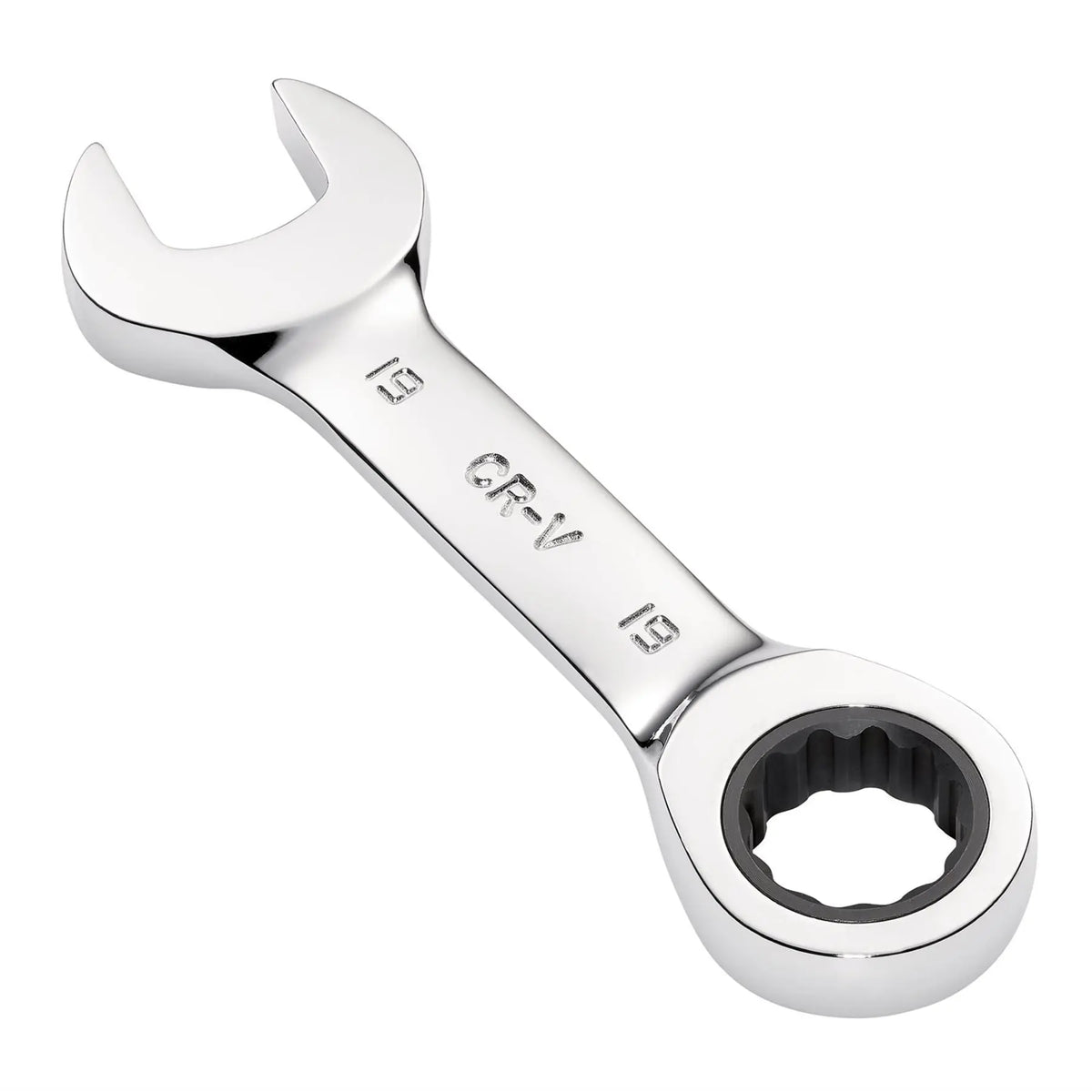Draper HI-TORQ® Metric Stubby Ratchet Combination Spanner 19mm 27930  White Rose Tools