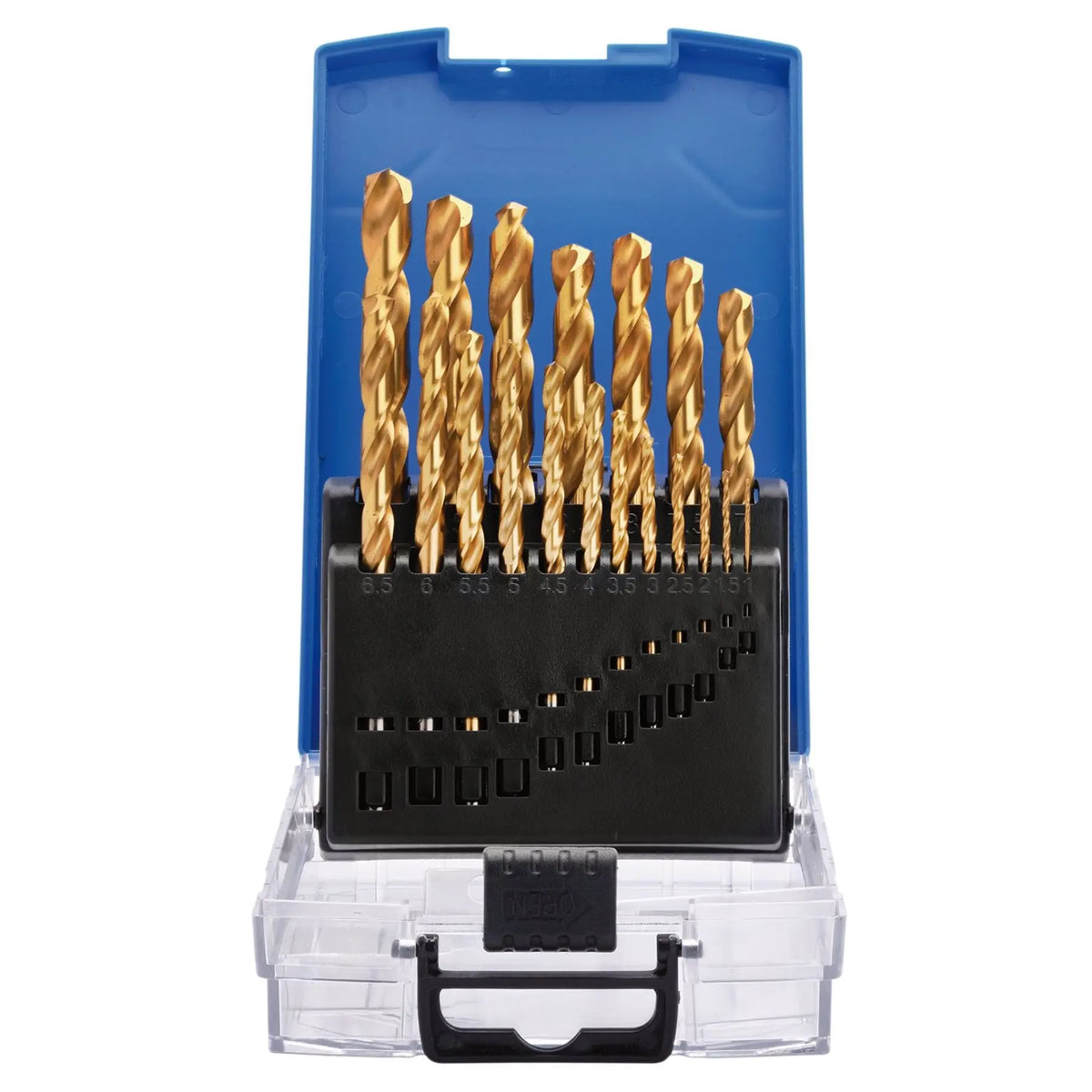 Draper HSS Titanium Nitride Coated Drill Bit Set (19 Piece) 08885  White Rose Tools