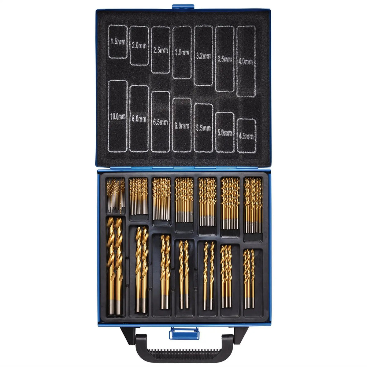 Draper HSS Titanium Nitride Coated Drill Bit Set (99 Piece) 08887  White Rose Tools