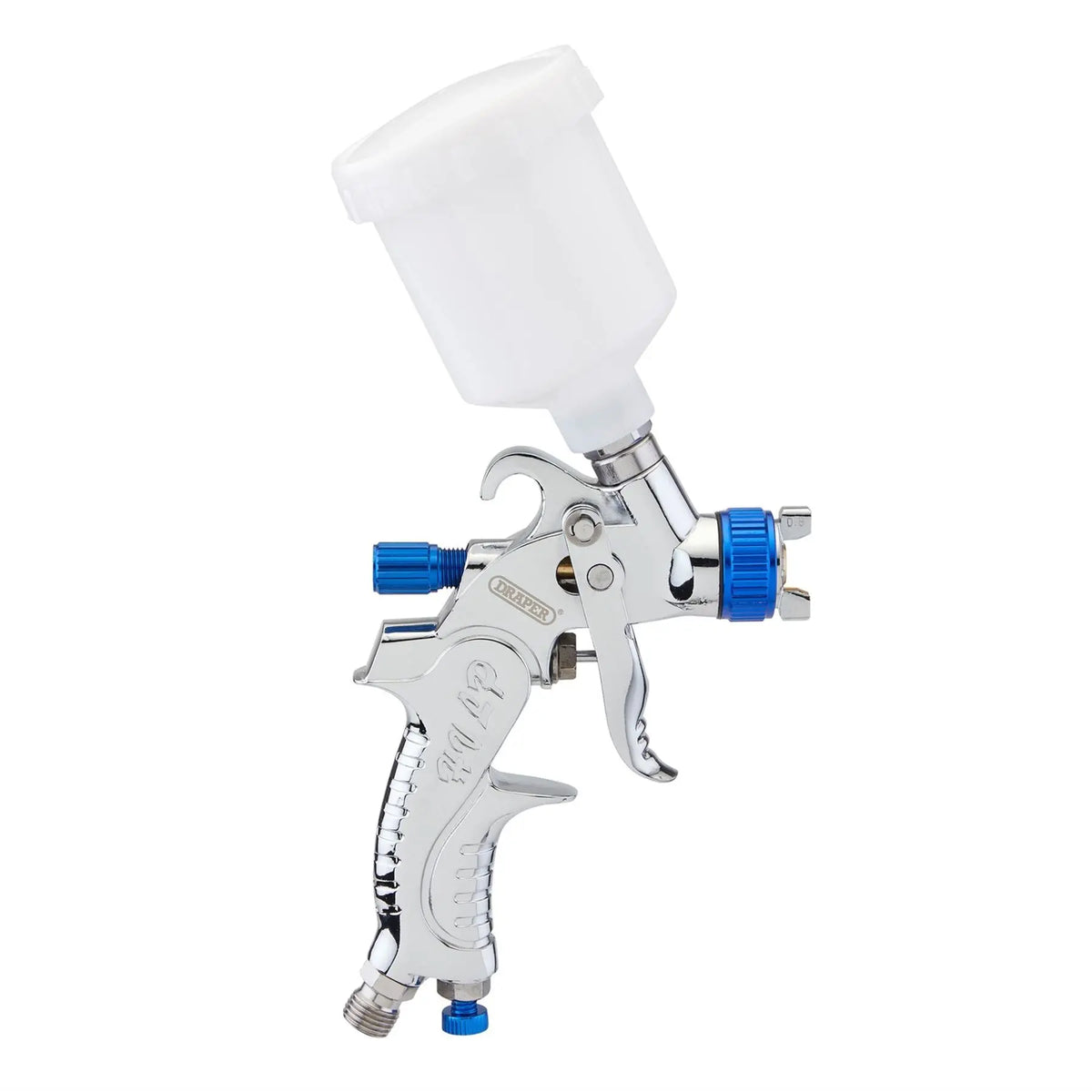 Draper HVLP Air Paint Spray Gun 100ml 28366  White Rose Tools