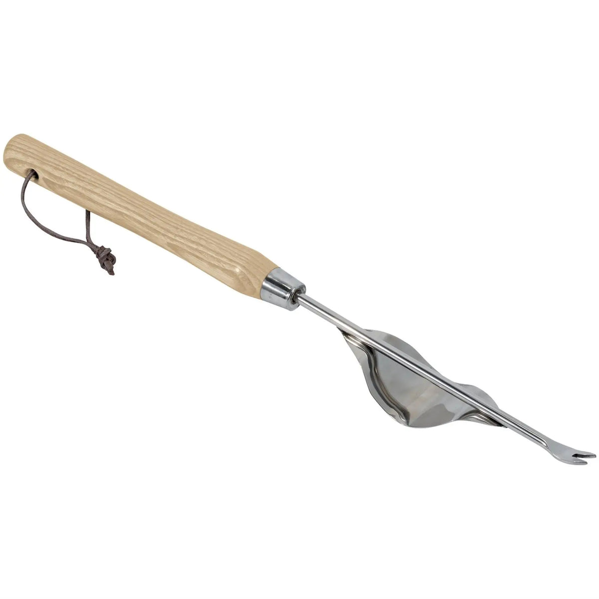 Draper Heritage Stainless Steel Spinnaker Handle Weeder With Ash Handle 99030  White Rose Tools