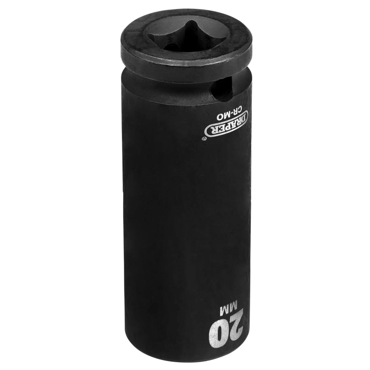 Draper Hi-TORQ® Deep Impact Socket 1/2" Sq. Dr. 20mm 20191  White Rose Tools