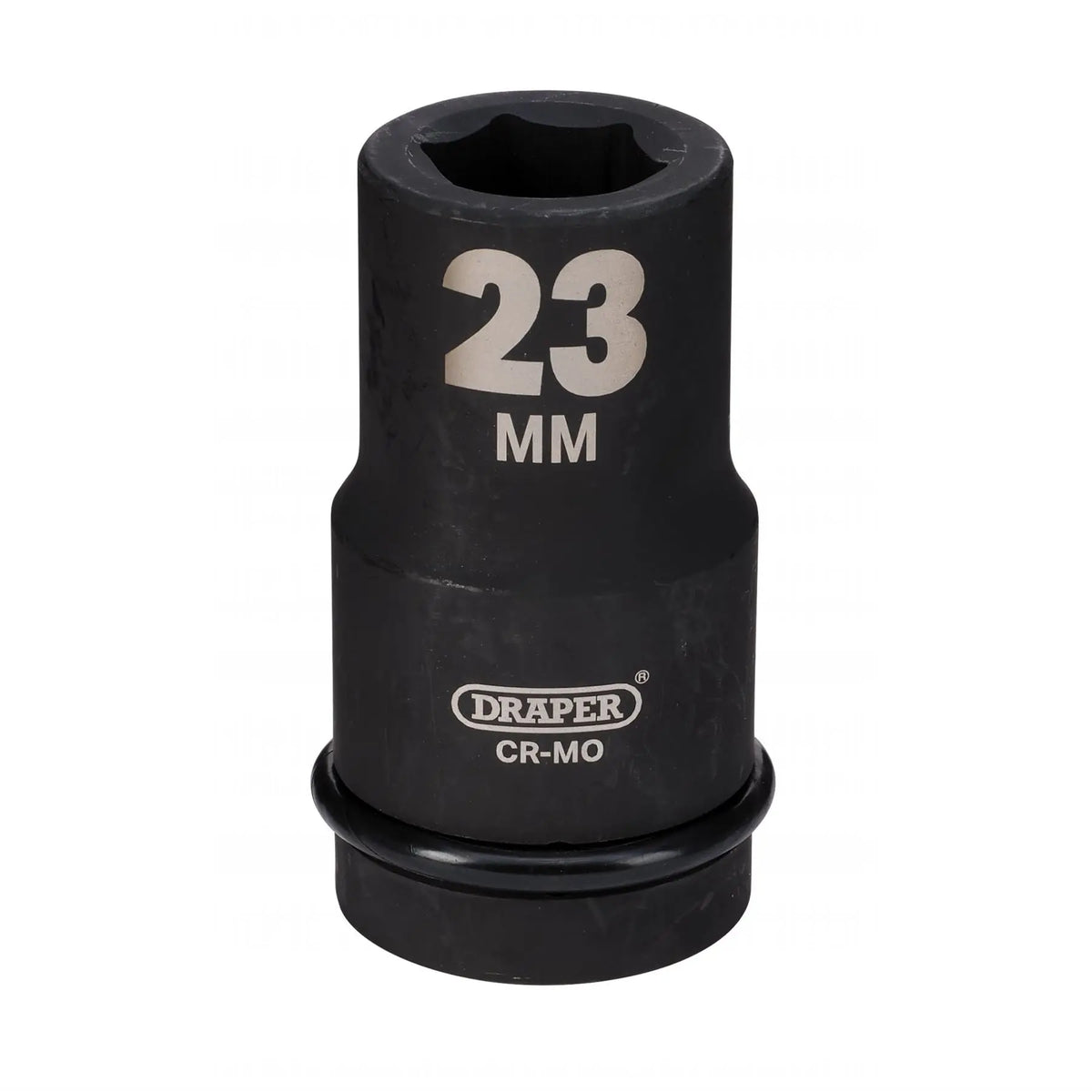 Draper Hi-TORQ® Deep Impact Socket 1" Sq. Dr. 23mm 05138  White Rose Tools