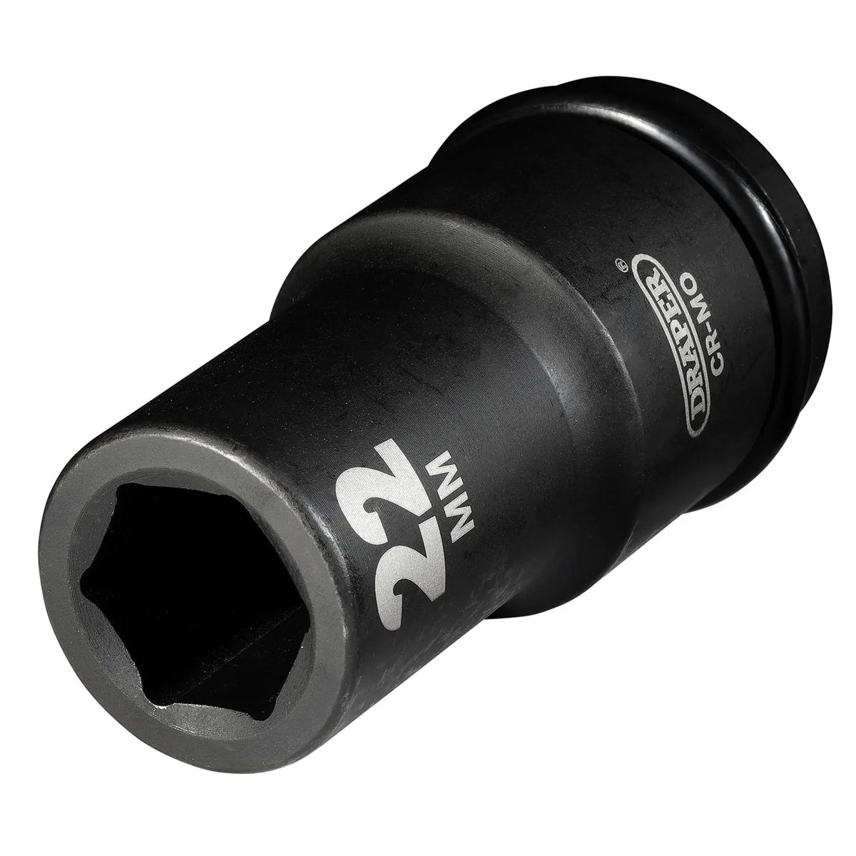 Draper Hi-TORQ® Deep Impact Socket 3/4" Sq. Dr. 22mm 05054  White Rose Tools