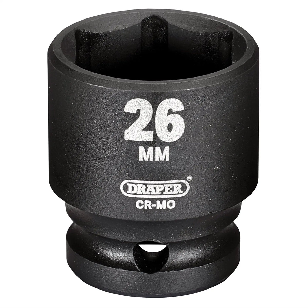 Draper Hi-TORQ® Impact Socket 1/2" Sq. Dr. 26mm 20188  White Rose Tools
