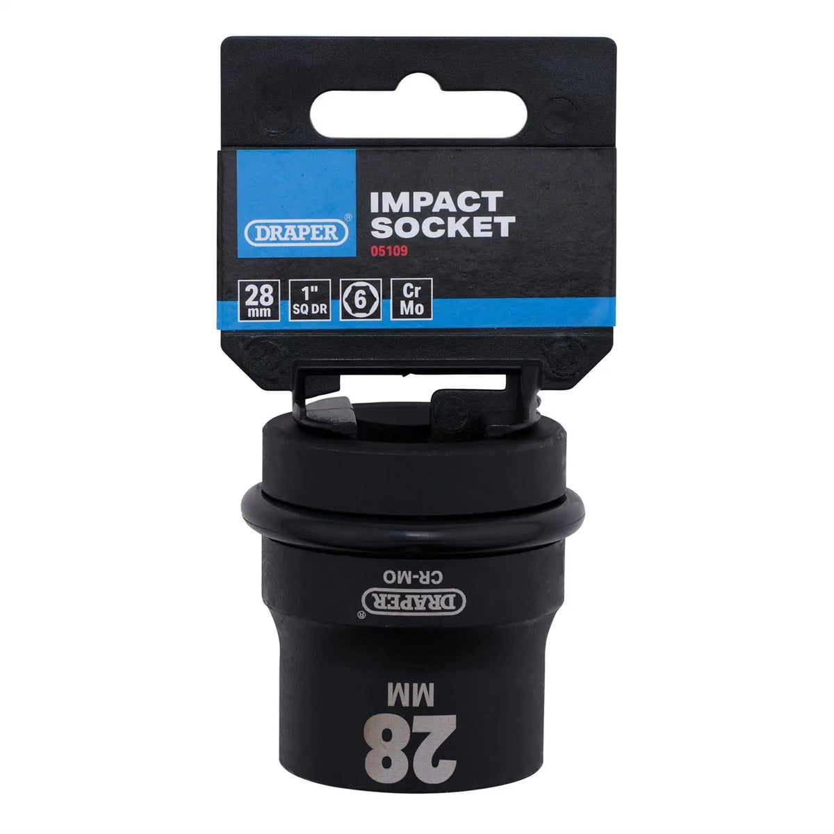 Draper Hi-TORQ® Impact Socket 1" Sq. Dr. 28mm 05109  White Rose Tools