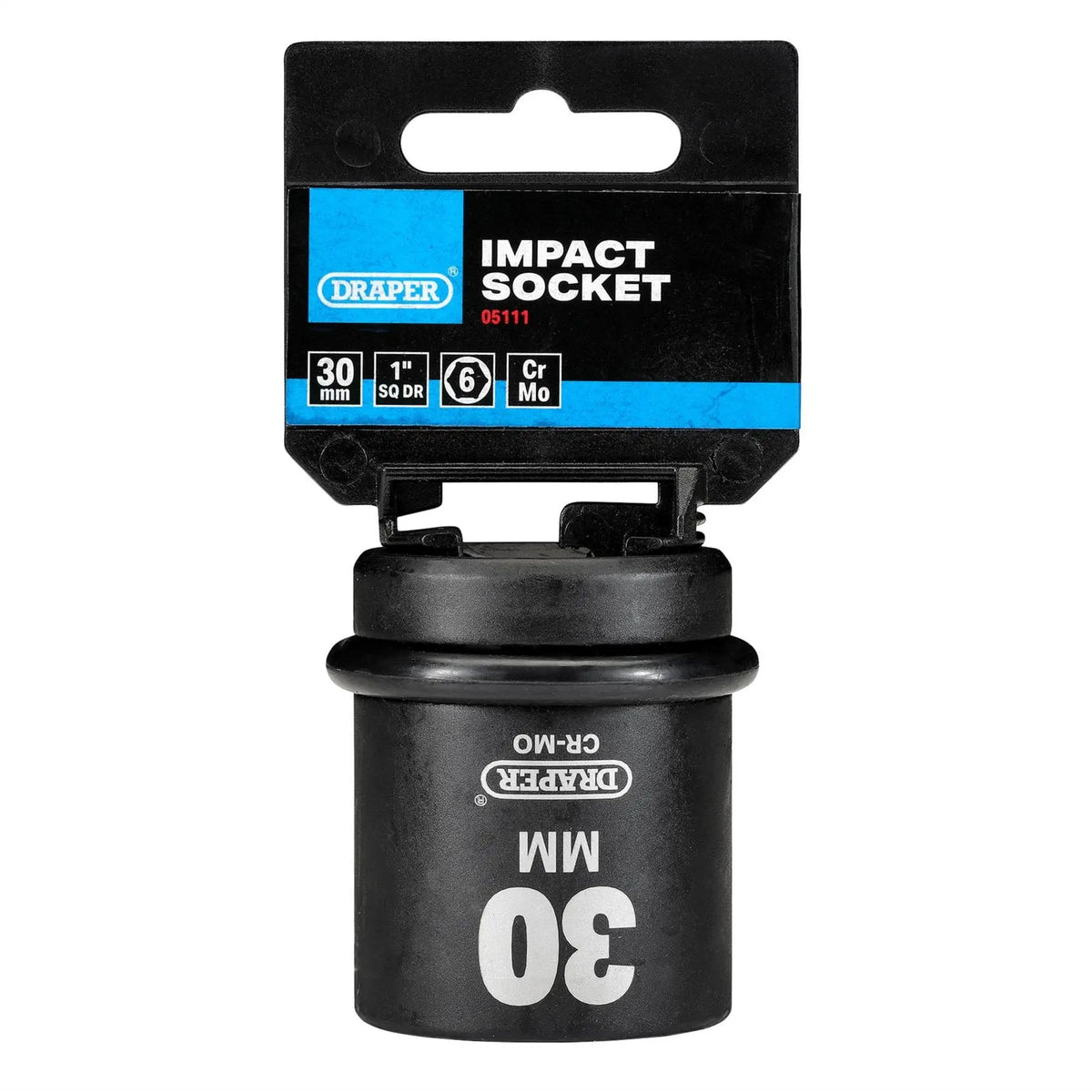 Draper Hi-TORQ® Impact Socket 1" Sq. Dr. 30mm 05111  White Rose Tools