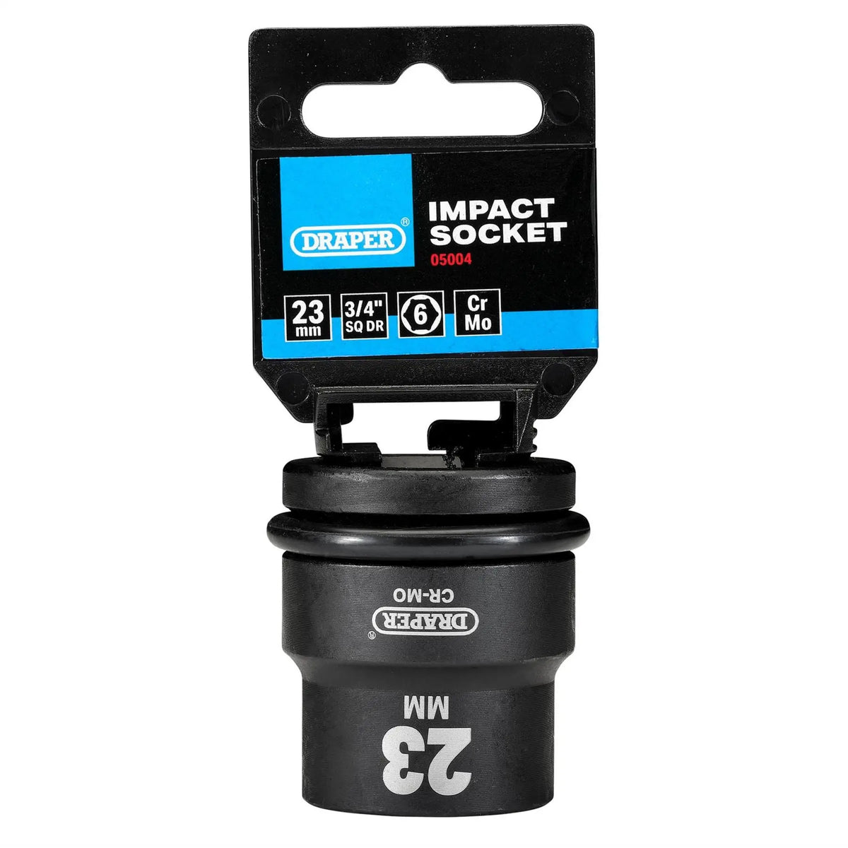 Draper Hi-TORQ® Impact Socket 3/4" Sq. Dr. 23mm 05004  White Rose Tools