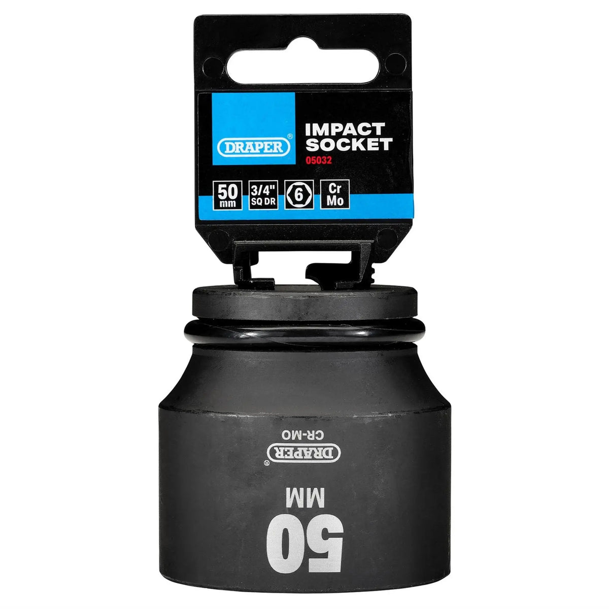 Draper Hi-TORQ® Impact Socket 3/4" Sq. Dr. 50mm 05032  White Rose Tools