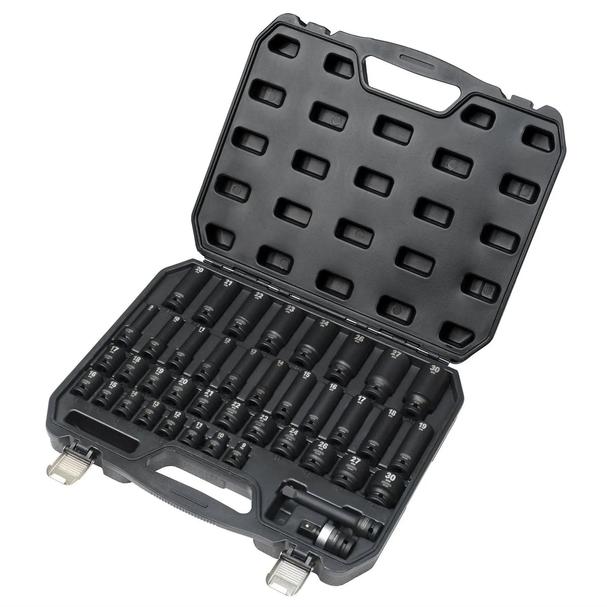 Draper Hi-TORQ® Impact Socket Set 1/2" Sq. Dr. (40 Piece) 07106  White Rose Tools