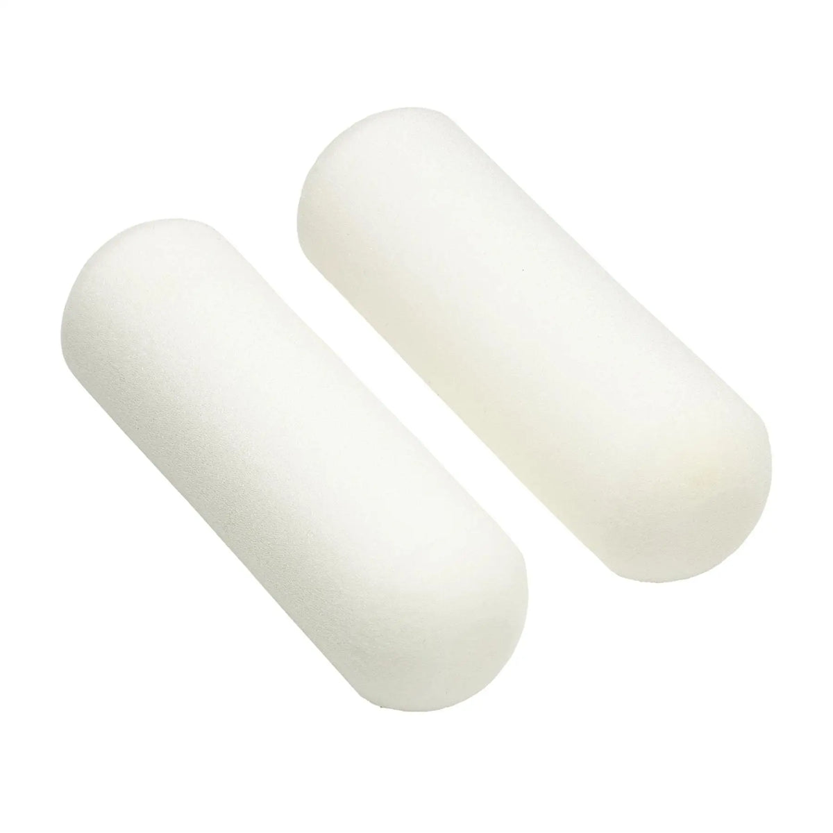 Draper High-Density Foam Roller Sleeves 4"/100mm (Pack of 2) 20879  White Rose Tools