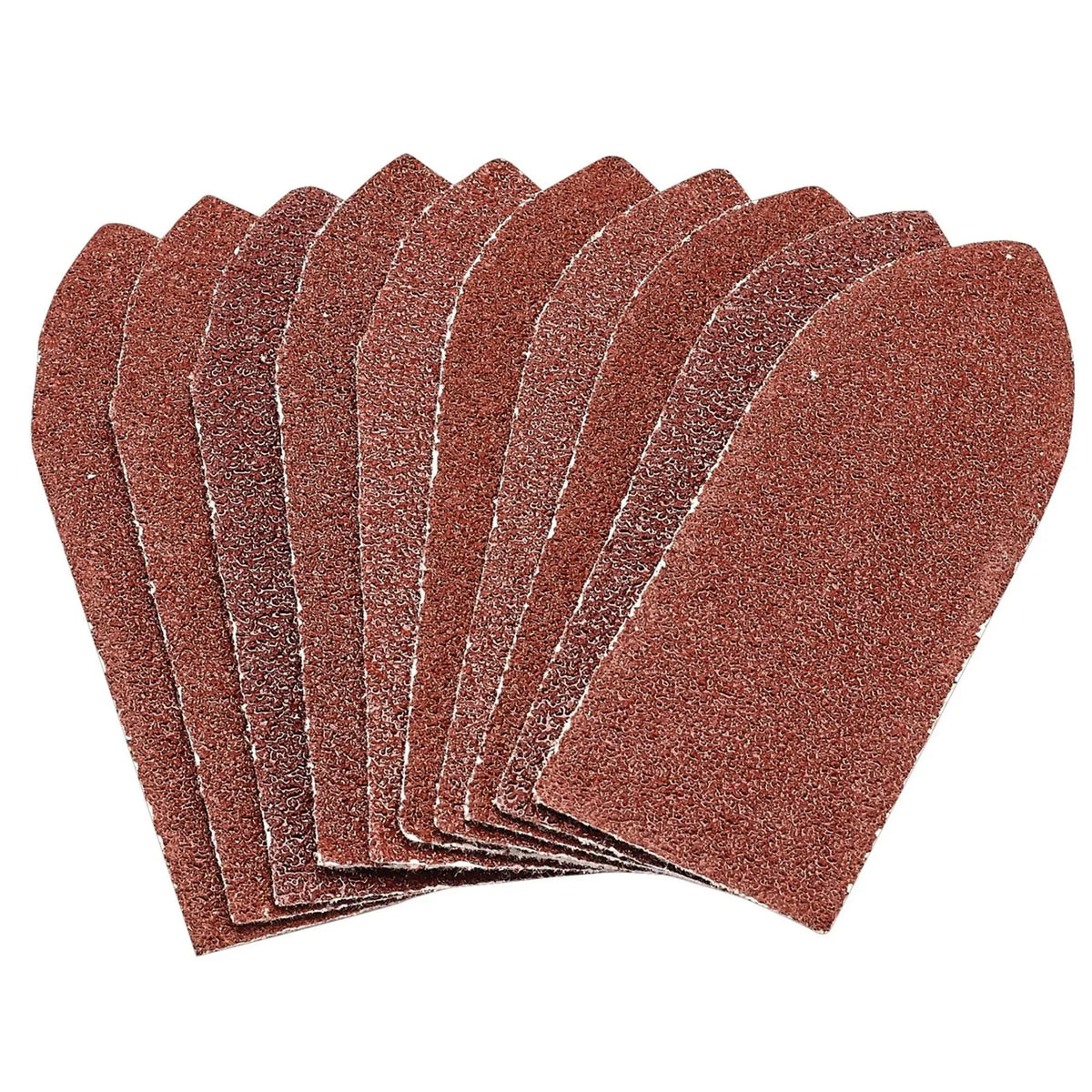 Draper Hook and Loop Aluminium Oxide Sanding Sheets 32 x 92mm 60 Grit (Pack of 10) 99260  White Rose Tools