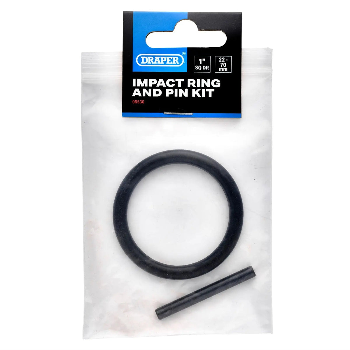 Draper Impact Ring and Pin Kit 1" Sq. Dr. 22-70mm 08530  White Rose Tools