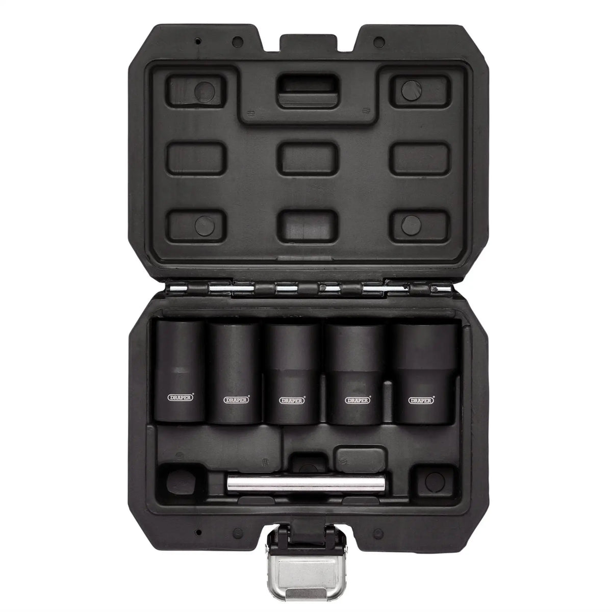 Draper Impact Wheel Nut Socket Set 1/2" Sq. Dr. (6 Piece) 12411  White Rose Tools