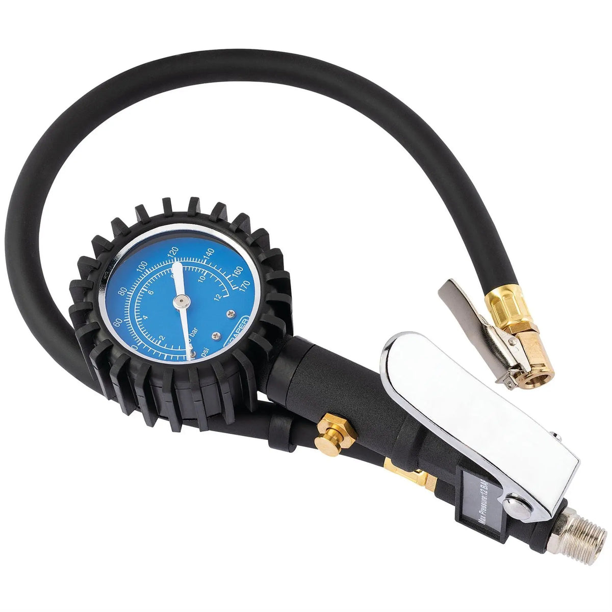 Draper In-Line Tyre Inflator 91320  White Rose Tools