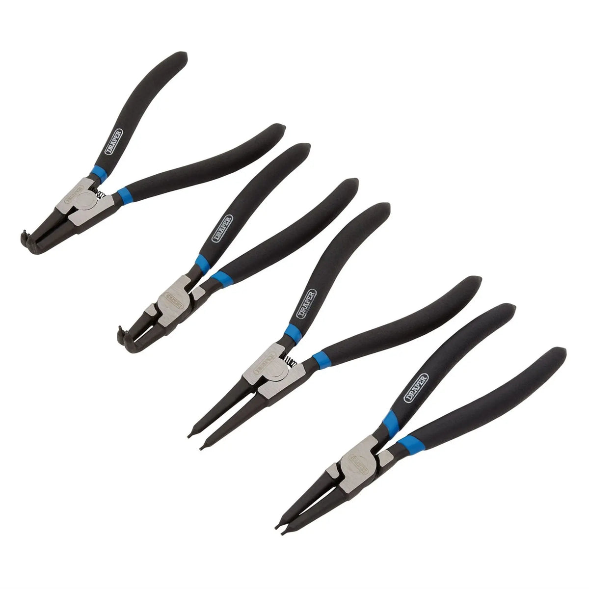 Draper Internal and External Circlip Pliers Set (4 Piece) 38999  White Rose Tools