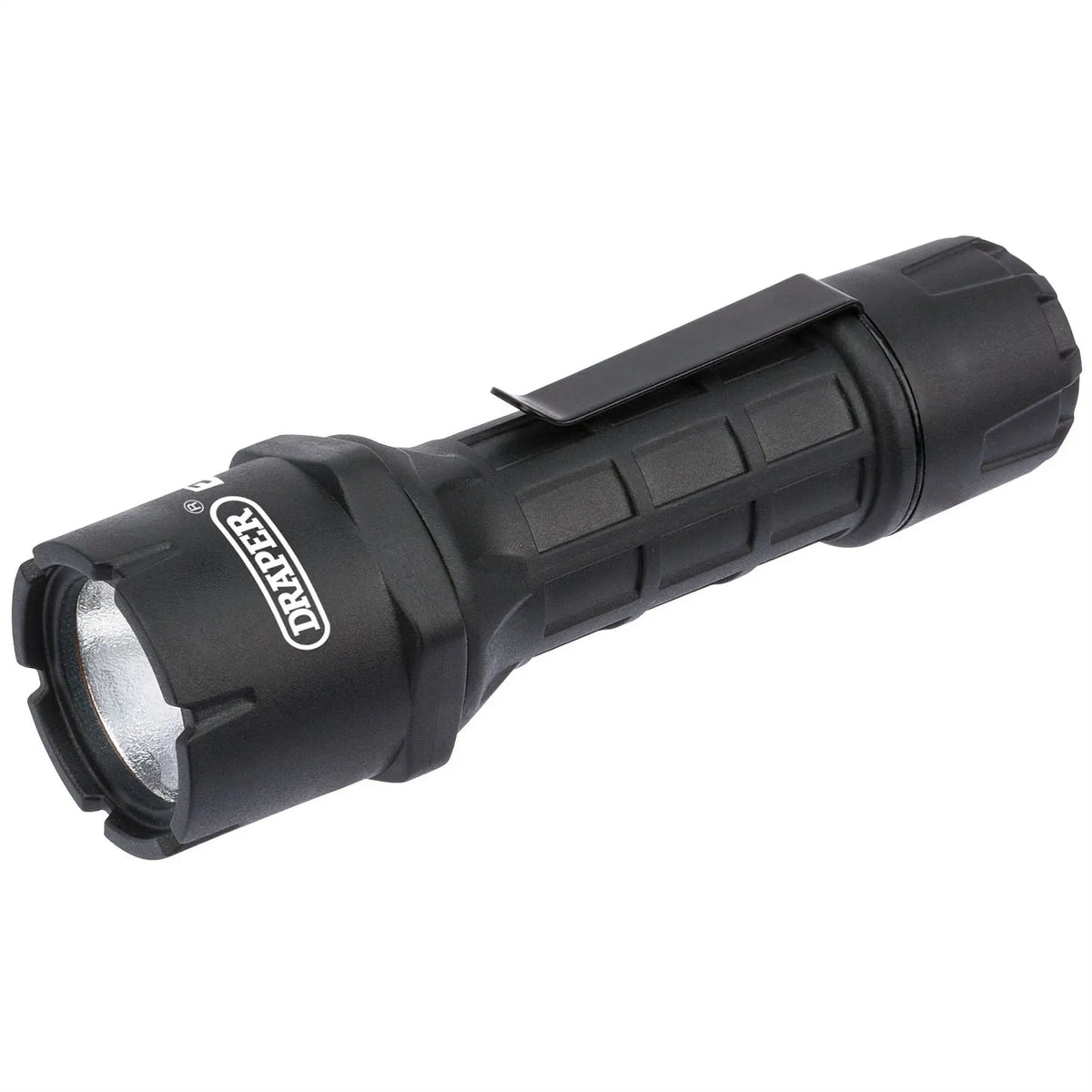 Draper LED Waterproof Torch 1W 1 x AA Battery Required 51751  White Rose Tools