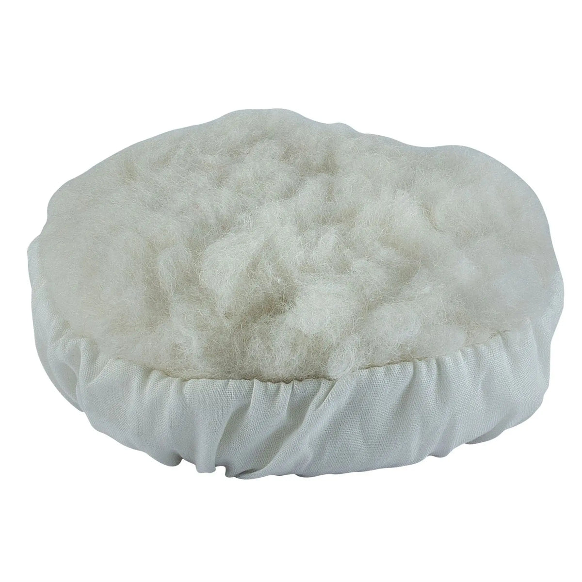Draper Lambswool Polishing Bonnet 140mm 49212  White Rose Tools