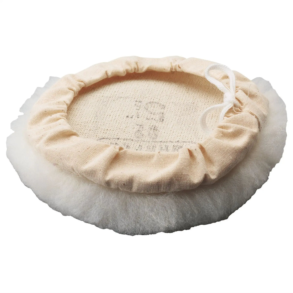 Draper Lambswool Polishing Bonnet 140mm 49212  White Rose Tools