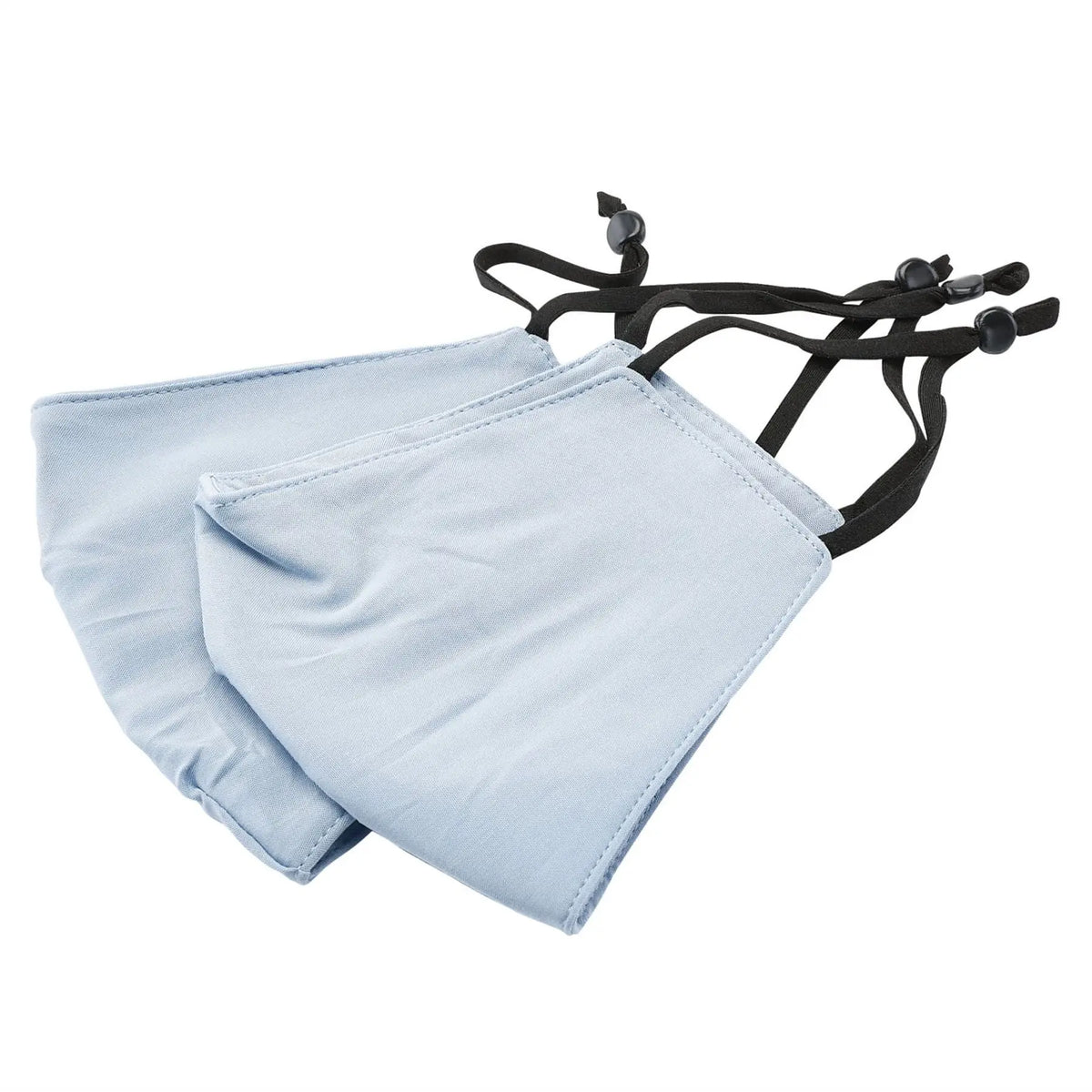 Draper Light Fabric Reusable Face Masks Blue (Pack of 2) 94702  White Rose Tools