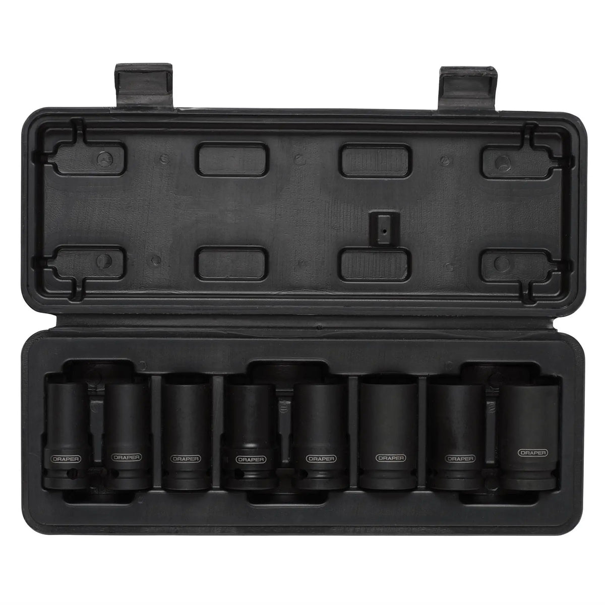 Draper Locking Wheel Nut Removal Set 1/2" Sq. Dr. (8 Piece) 02746  White Rose Tools