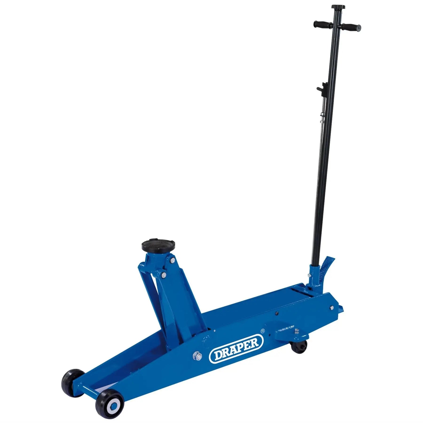 Draper Long Chassis Trolley Jack 5 Tonne 03467  White Rose Tools