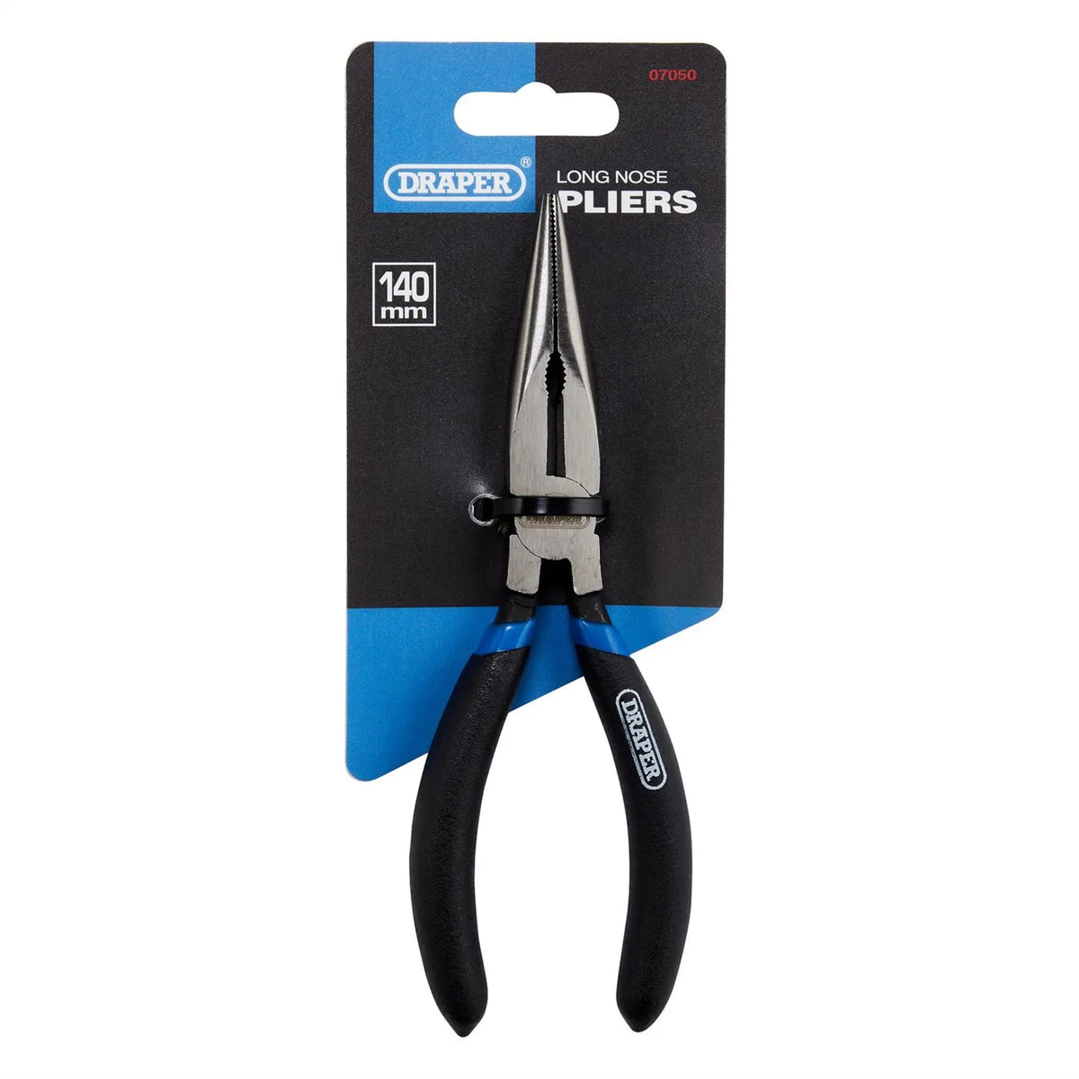 Draper Long Nose Pliers 140mm 07050  White Rose Tools