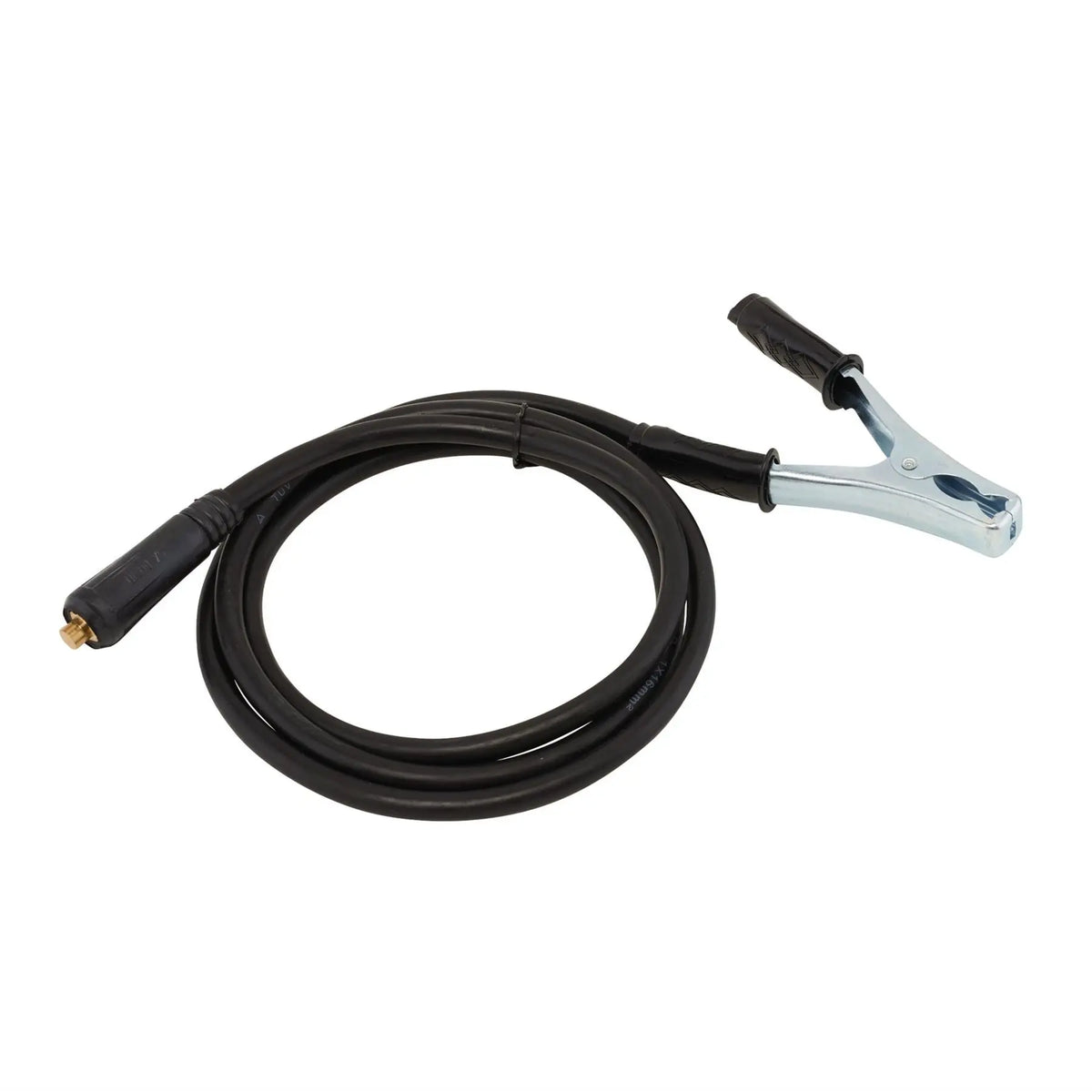 Draper MMA Welding Earth Lead and Clamp with 10/25 Dinse-type Plug 1.8m 200A 20930  White Rose Tools