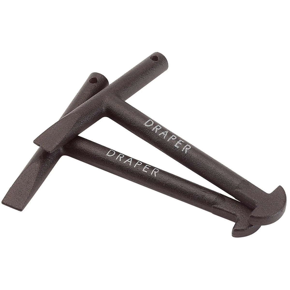 Draper Manhole Keys 2 x 130mm 89721  White Rose Tools
