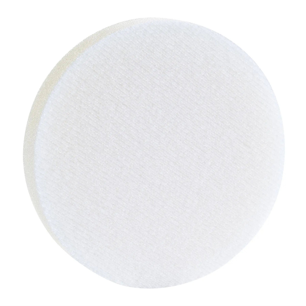 Draper Medium-Light Polishing Pad 125mm White 07579  White Rose Tools