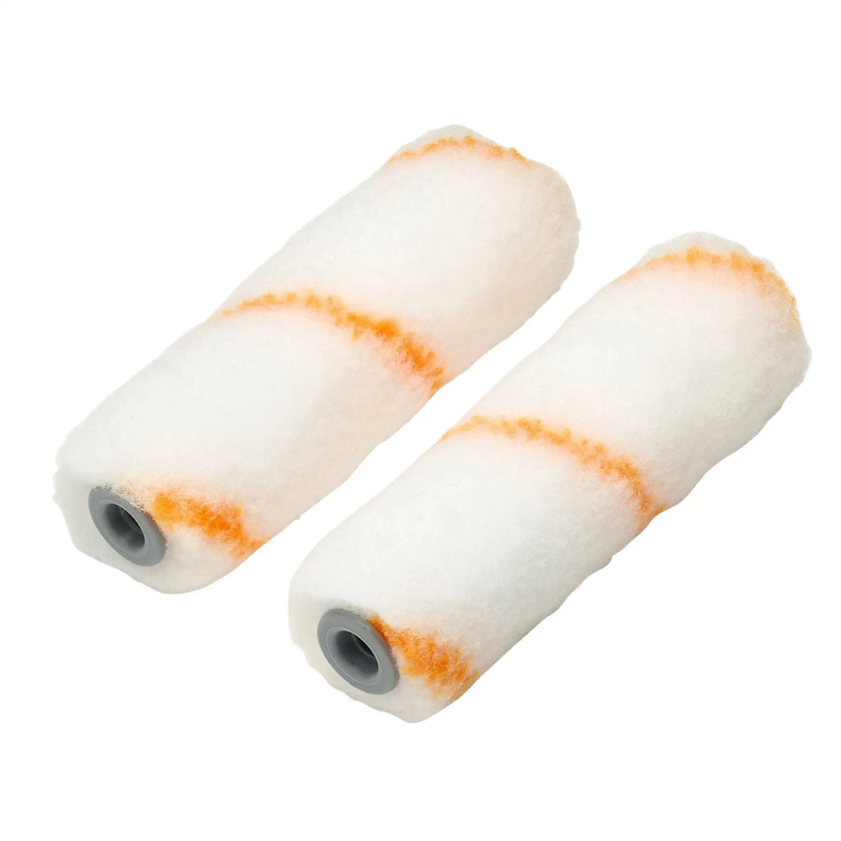 Draper Medium Pile Polyester Roller Sleeves 4"/100mm (Pack of 2) 20798  White Rose Tools