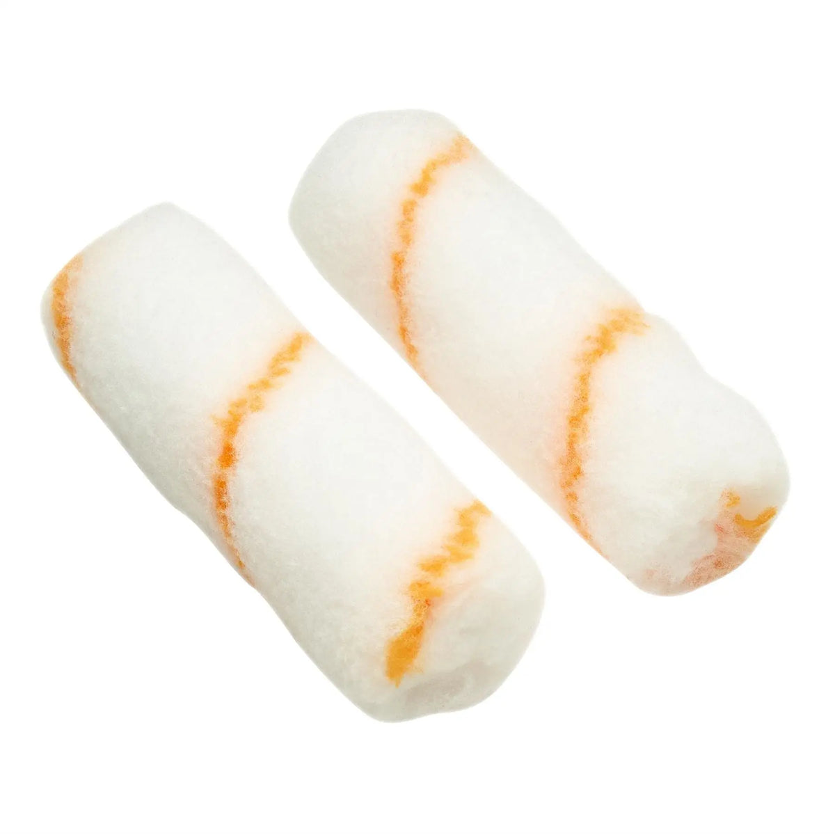 Draper Medium Pile Polyester Roller Sleeves 4"/100mm (Pack of 2) 20798  White Rose Tools