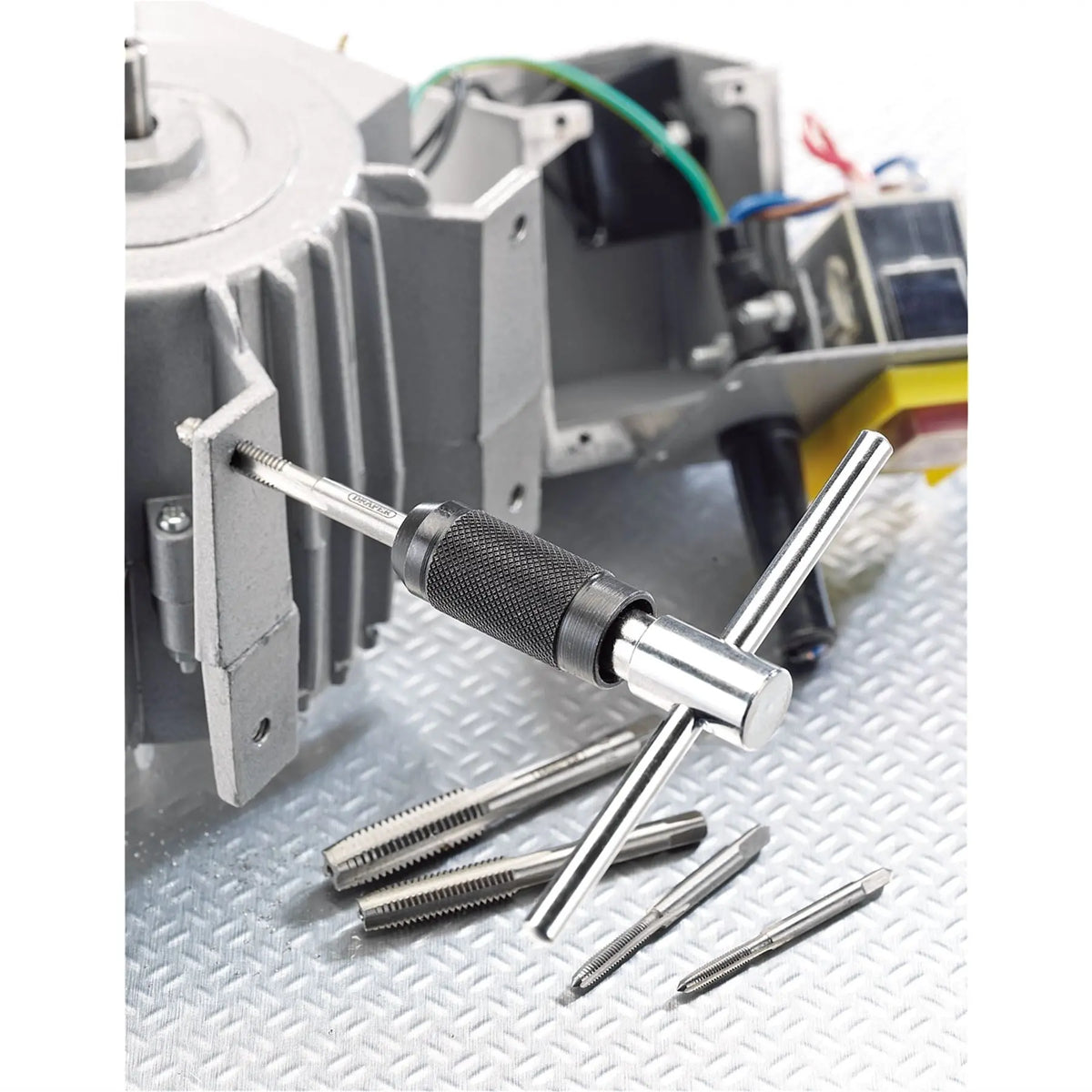 Draper Metric Tap and Holder Set (6 Piece) 79202  White Rose Tools