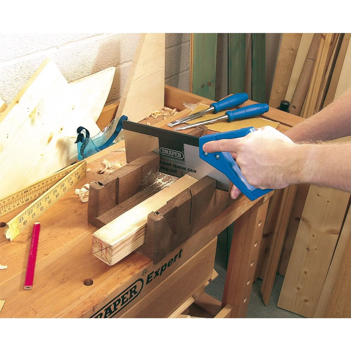 Draper Mitre Box 360 x 110 x 60mm 10266  White Rose Tools