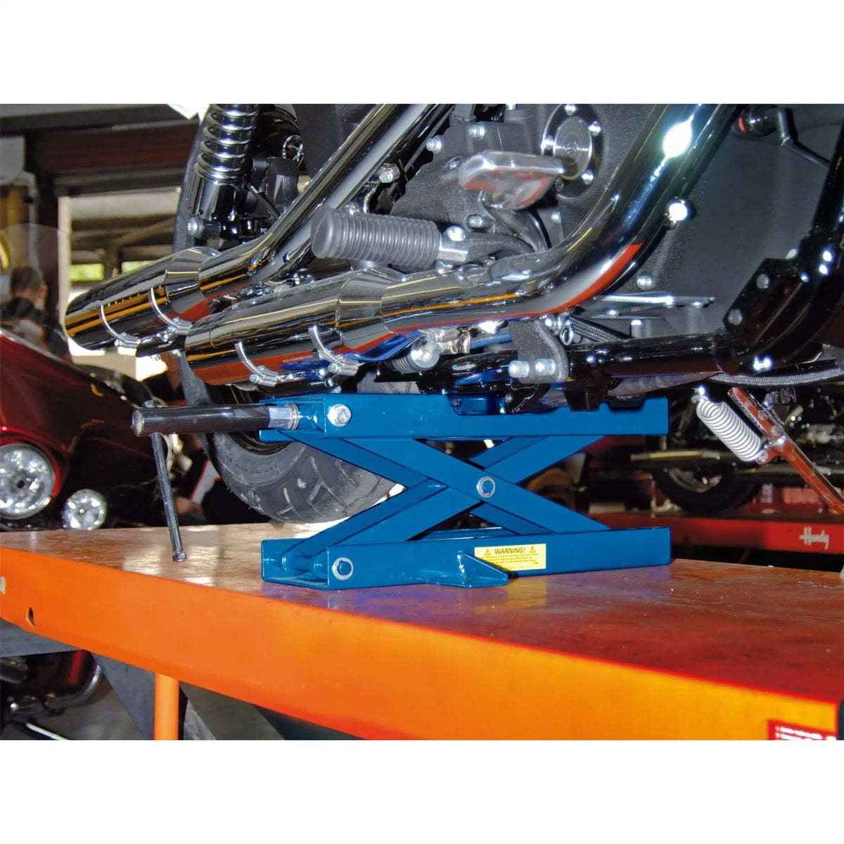 Draper Motorcycle Frame Scissor Lift 500kg 04992  White Rose Tools