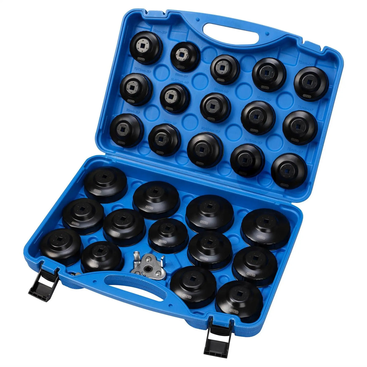 Draper Oil Filter Cap Wrench Set (30 Piece) 27752  White Rose Tools