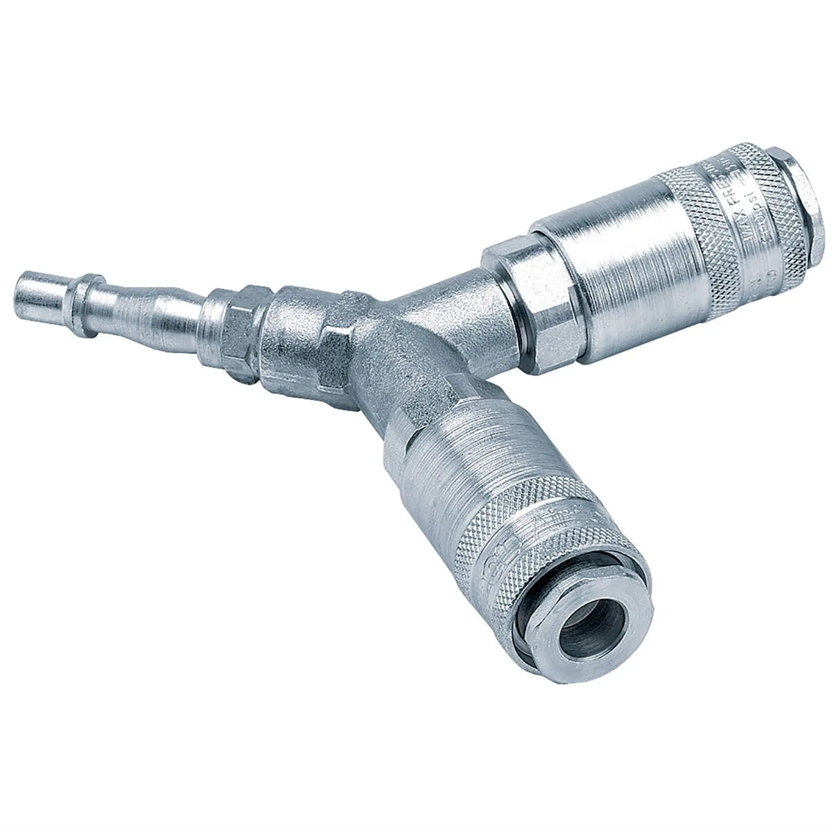 Draper PCL Twin Standard Coupling 2 x Male Couplings 1 x Tailpiece (Sold Loose) 25813  White Rose Tools