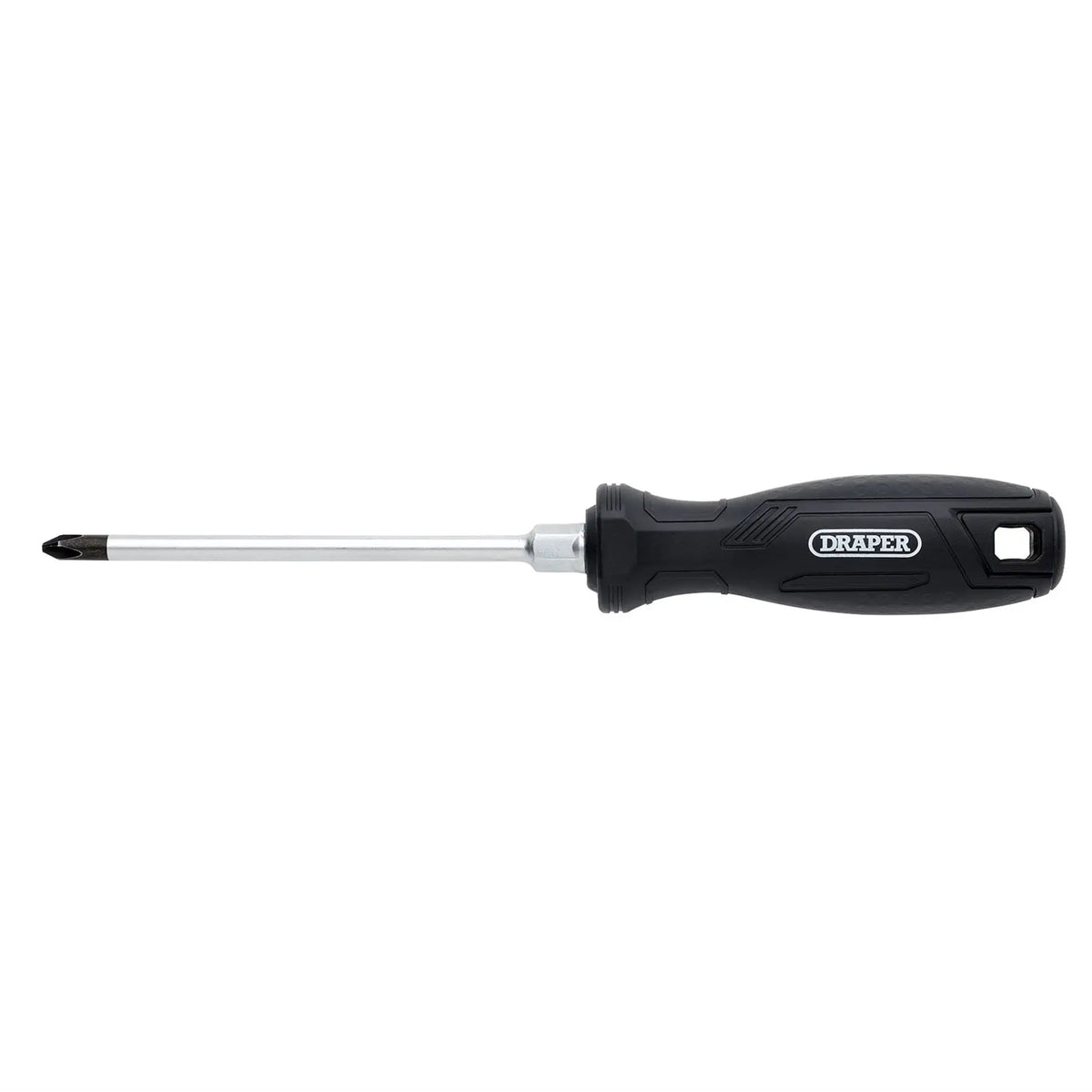 Draper Phillips Hard Grip Screwdriver PH2 x 125mm 13494  White Rose Tools