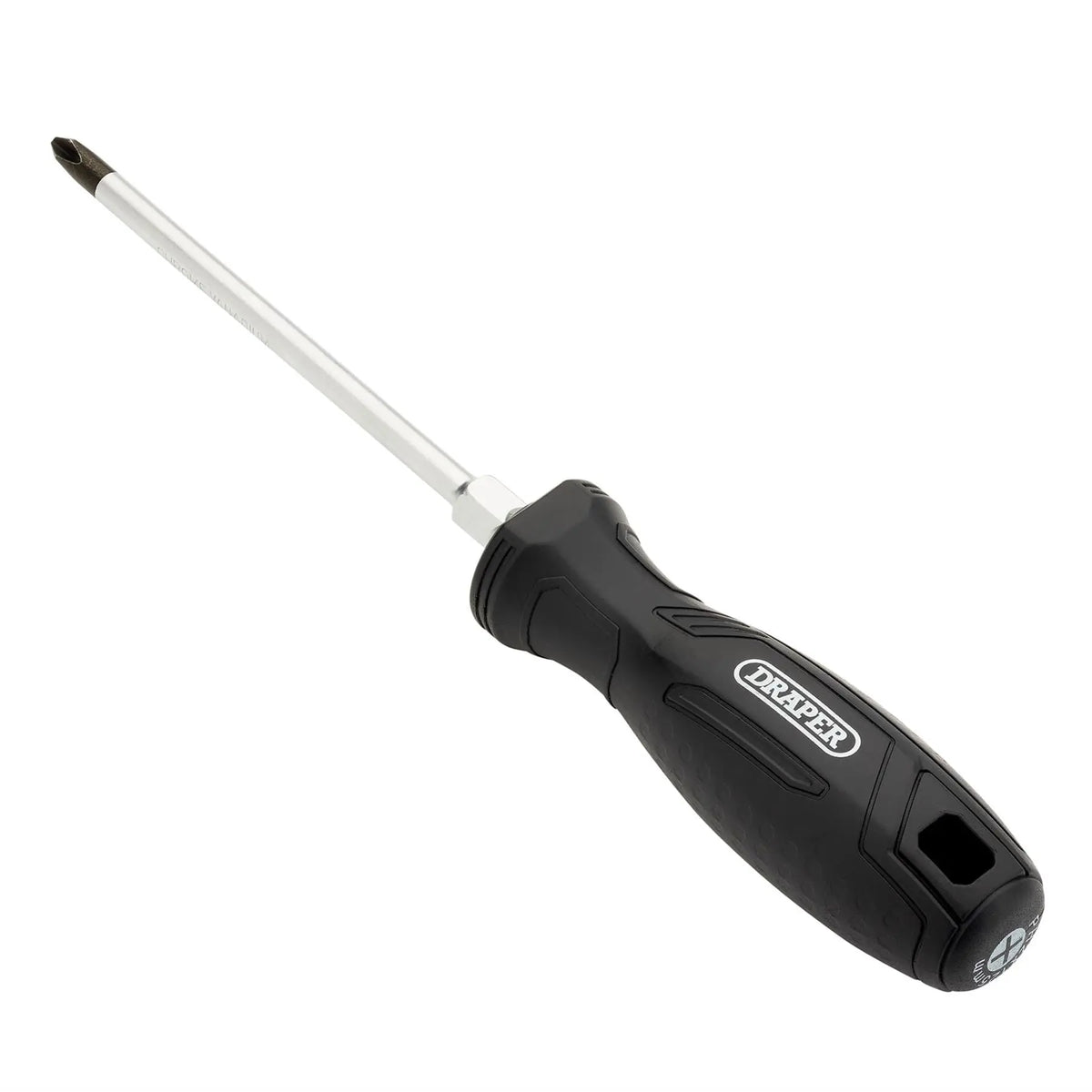 Draper Phillips Hard Grip Screwdriver PH2 x 125mm 13494  White Rose Tools