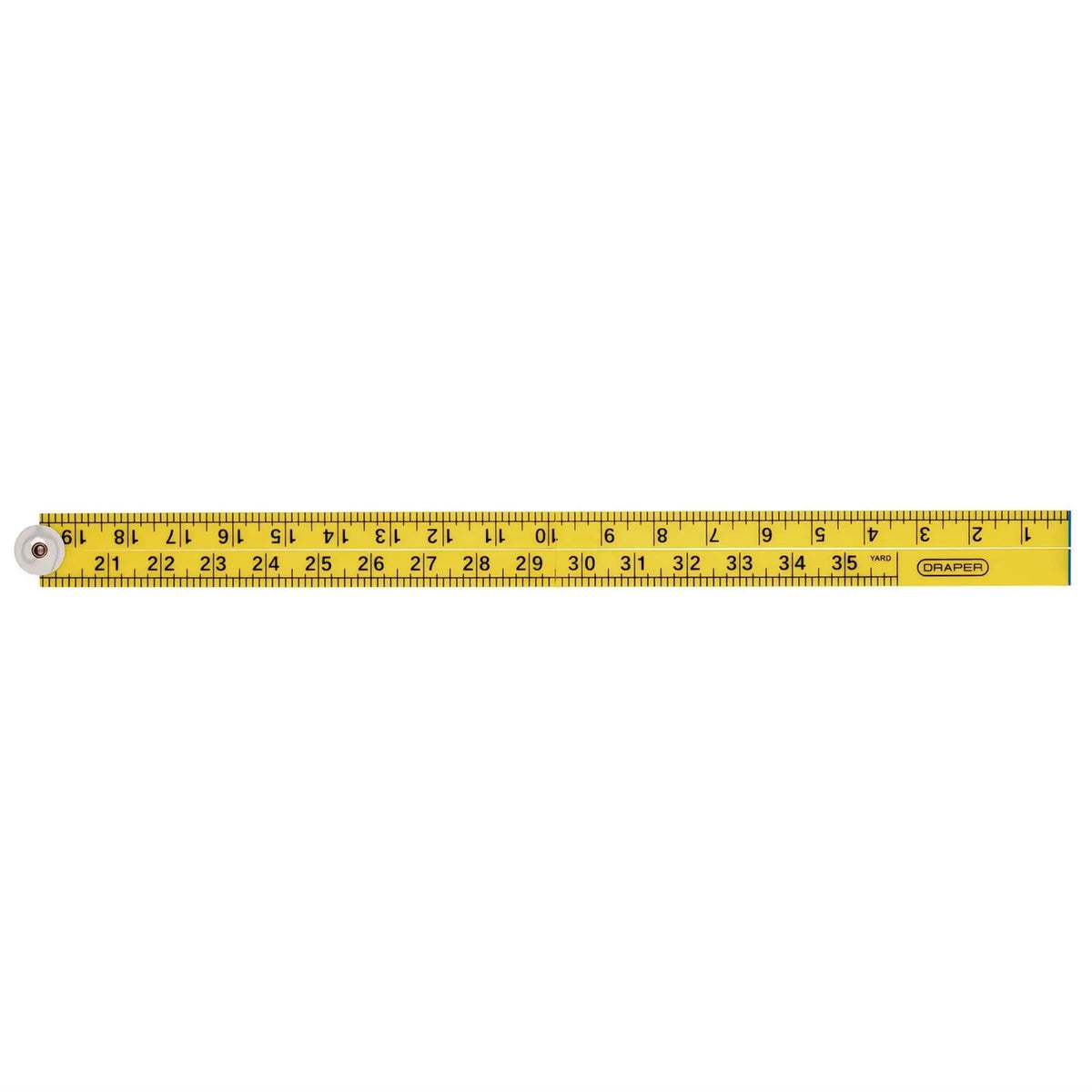 Draper Plastic Folding Rule 1m 20700  White Rose Tools